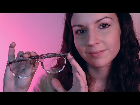 ASMR Trying on glasses - Optician Roleplay