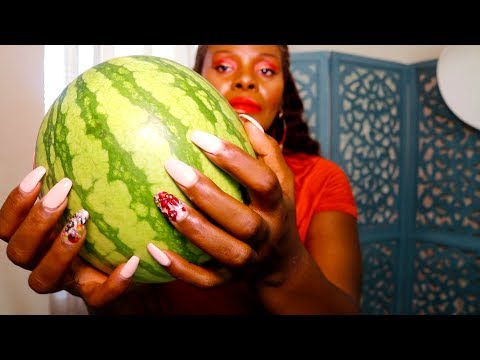 Watermelon ASMR Tap RELAXING