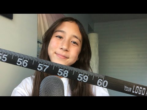 ASMR Measuring Your Face in 1 Minute // 1 Minute Role Play