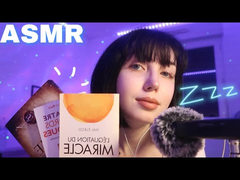 ASMR: JE TE VENDS DES LIVRES DE DÉVELOPPEMENT PERSONNEL (tapping livres)