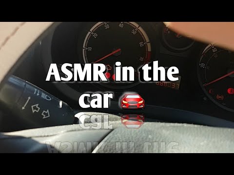 ASMR || Tapping in the car for your tinglesssss ||