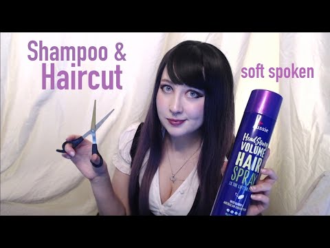 Salon Roleplay - shampoo & haircut ASMR