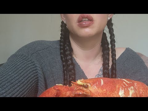 ASMR Lobster 🦞 Boil Mukbang No Talking