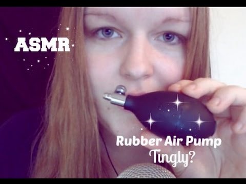ASMR Rubber Air Pump,Blowing,Whispering,New Trigger?
