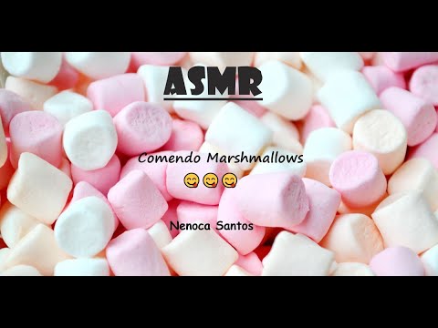 ASMR | Comendo Marshmallows  🤫😋