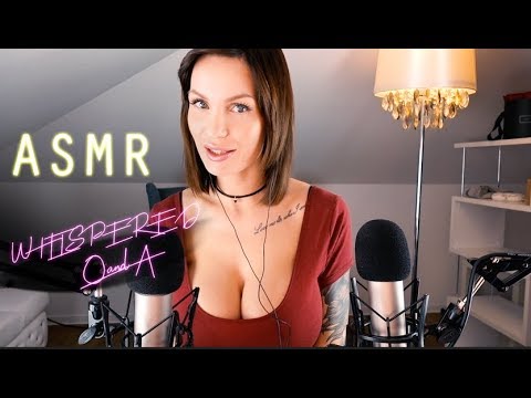 ASMR Whispered Q&A - Facts about me - Favourite Trigger etc.
