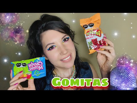 ASMR Comiendo Gomitas | ASMR Eating Gummies | ASMR mange des bonbons gélifiés
