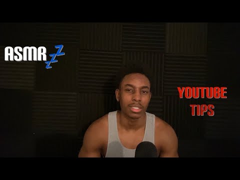 [ASMR] whispering tips for starting YouTube/ gum chewing