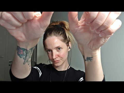 ASMR hand sounds + special personal attention - massage, energy cleansing with crinkly balls - sleep