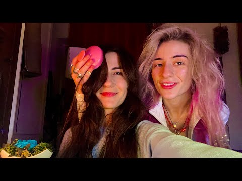 asmr 🦀 very random REAL PERSON asmr on ANOTHER sister - chaotic fast personal attention 🌹