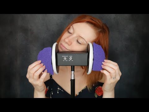 1 Hour Binaural Foam Scratching, with Clicky Whispers