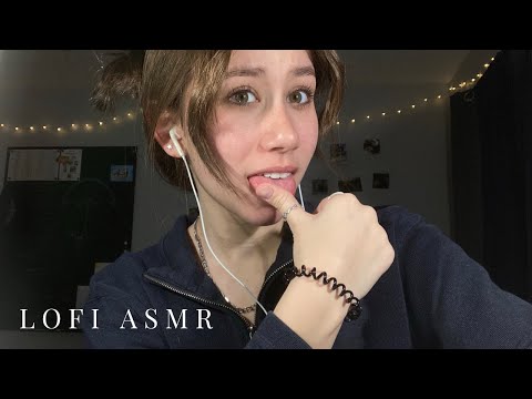 LOFI ASMR fast and chaotic spit painting