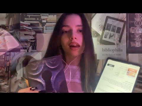 ASMR BAD B*TCHES READ BOOKS | february book reading wrap up