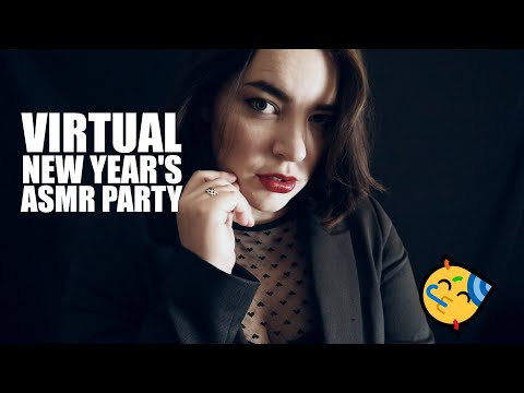 Live ASMR | Virtual (Early) New Year's Party! 🎉Ear Massage, Tea Brewing, Oily sounds  [Binaural]