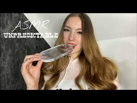 ASMR | fast and unpredictable trigger assortment with a shein make-up haul⚡️