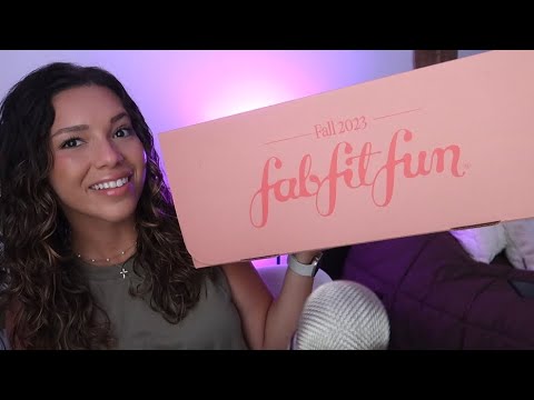 ASMR - FabFitFun Fall '23 Unboxing | $300 Haul [Whispered]