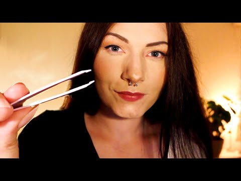 Friend Does Your Eyebrows (ASMR Roleplay, personal attention, Soft Spoken)