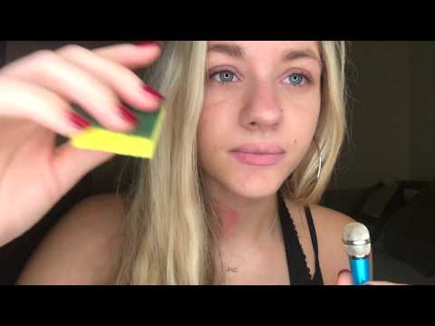 ASMR- [MINI MICROPHONE] mouth sounds/ personal attention triggers
