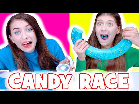 ASMR Fake Food VS Real Food Candy Race Challenge