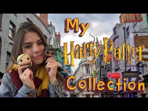ASMR MY HARRY POTTER COLLECTION (english) to relax and help you sleep