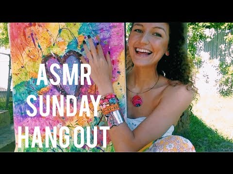 ASMR~ Sunday Chill Hang! Outdoors, Record Collection, Assorted Sounds♡♡♡