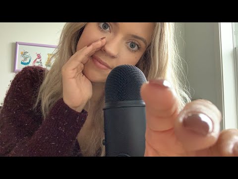 ASMR| ASMR MOUTH SOUNDS WITH INAUDIBLE WHISPERS & PERSONAL ATTENTION
