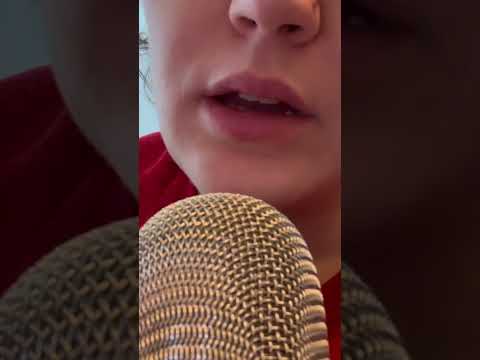 ASMR mouth sounds, clicking, hand movements and plucking bad energy.