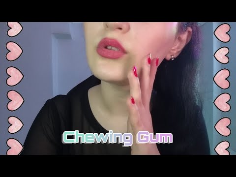 ASMR Chewingum ~tingly mouth sound 👅