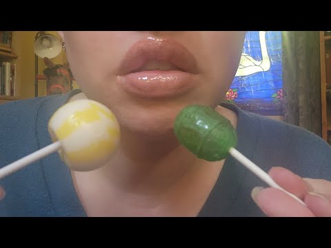 Lollipop 🍭 Asmr !!! Aggressive mouth Sounds ! Taco 🌮 Tongue
