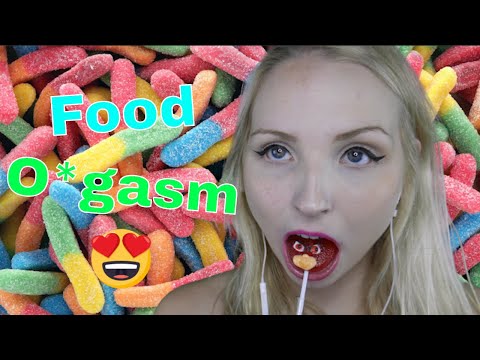 Lollipop Eating & LICKING & Sucking MOUTH SOUNDS ASMR | 4k Ultra HD