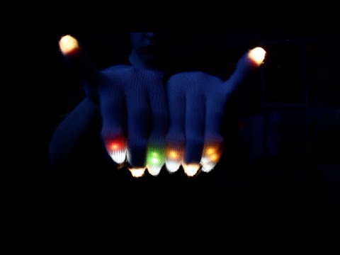 My Friends Giving You a Lightshow ASMR: Layered Sounds & LED Hand Movements ✨