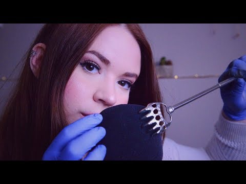 [ASMR] 💥 Tingly Mic Scratching + Tapping with Nitrile Gloves 💥