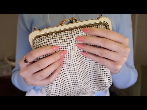 ASMR Tingly Purse Tapping, Scratching & Crinkly Sounds (No Talking)