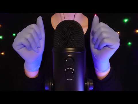 ASMR - XS Latex Gloves (Microphone Rubbing & Hand Sounds) [No Talking]