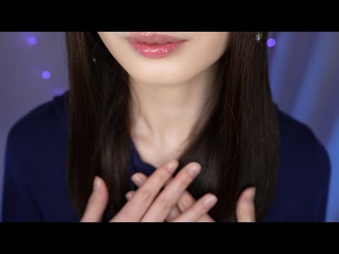 ASMR Positive Affirmations for Anxiety & Sleep (Whispering, Hand Movements)
