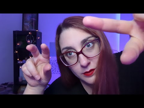ASMR Propless Hair Cut & Make Up Roleplay (visual personal Attention)