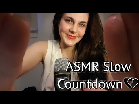 ASMR || Slow Countdown from 100 || For sleep ♡ ||