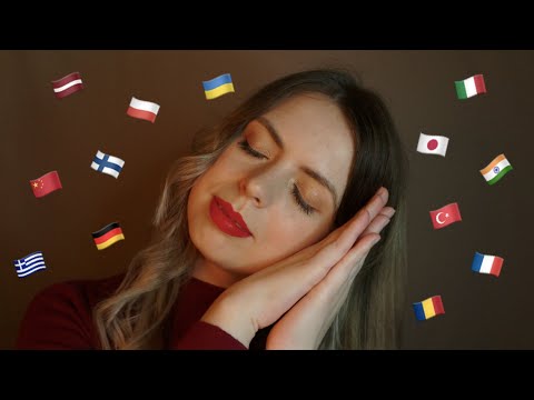 [ASMR] Saying "Good night" in 14 languages