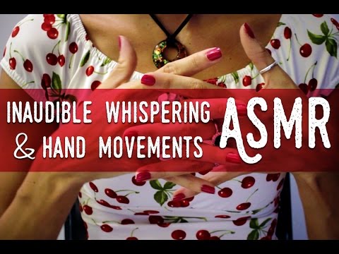 (HQ) ASMR ita/eng - Inaudible Whispering with Gentle Hand Movements