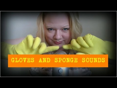 Gloves & Sponge Sounds | Gentle Mic Brushing With earwarmers | Blue Yeti ASMR  [No Talking]