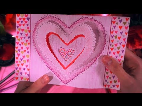 1 HOUR ASMR Valentine's Day Card ❤️ FOR YOU ❤️ Whispers & Crafts