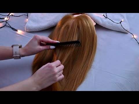 My most watched ASMR Hair Brushing and Hair Play video (Repost, Whisper) #asmrhair