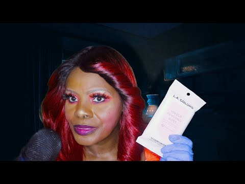 LATE NIGHT TAKING OFF MAKEUP ASMR L.A COLOR MAKEUP WIPES