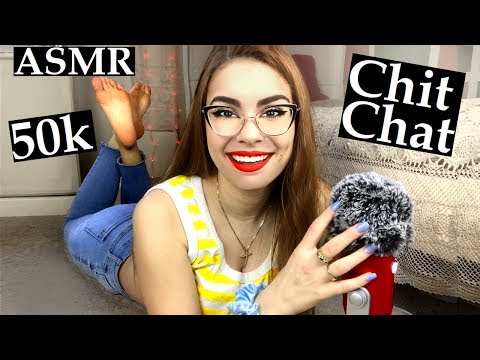 ASMR CHAT N' CHILL 50K SUB SPECIAL❤ *French & English*