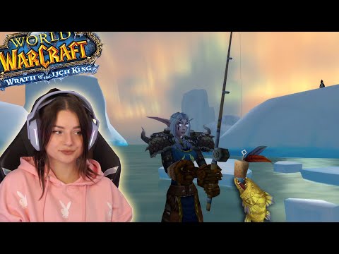 ASMR Fishing in Howling Fjord in Classic WotLK 🐟 Soft Speaking
