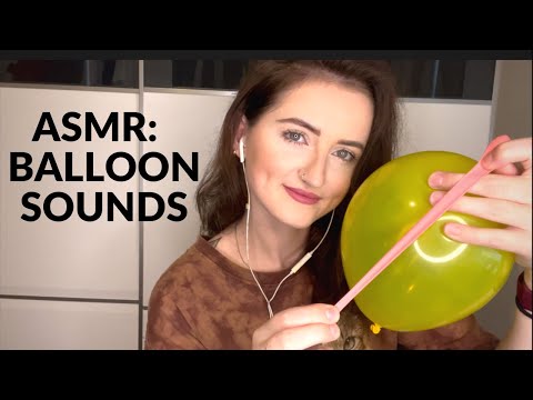 ASMR: BALLOON SOUNDS | Experimental Latex Sounds | NO TALKING | Blowing, Air, Tapping, Nice Noises