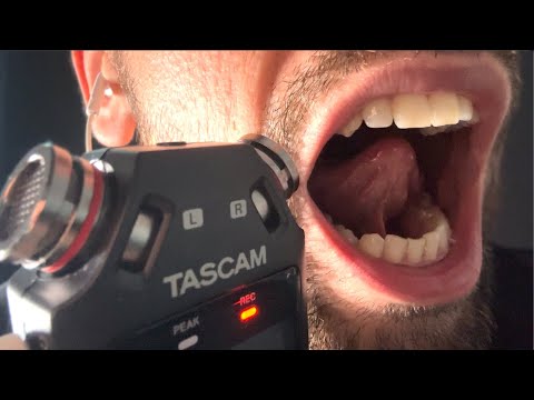SOUNDS OF THE SPIT | male mouth sounds | ASMR