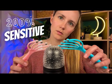 200% Sensitive ASMR Right On Your Ear Drums