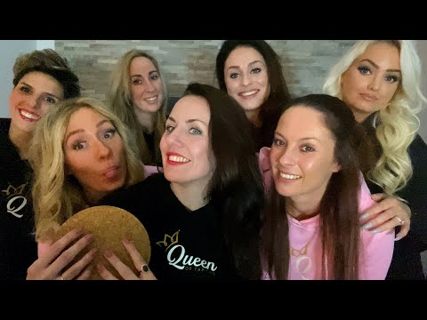 ASMR WITH FRIENDS | Queen Of Tapping ARMY | My Friends Try ASMR For The FIRST Time