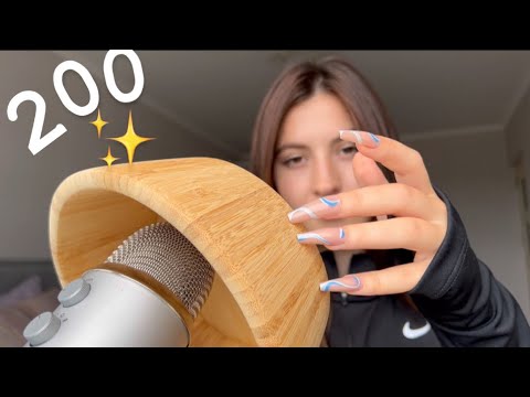 Asmr 200 triggers in 2 Hours